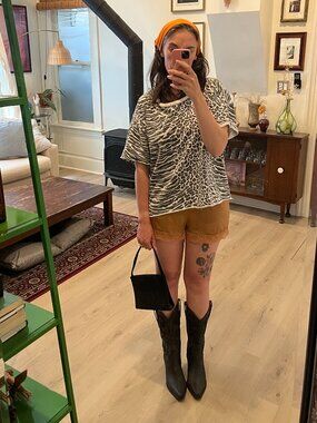 Silk and Lace Shorts by Etam Paris.